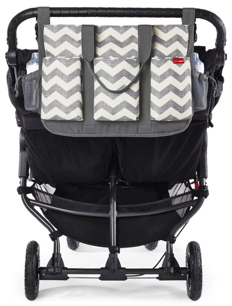 Skip Hop Duo Double Diaper Bag - Chevron - 230013-S