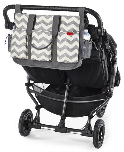 Skip Hop Duo Double Diaper Bag - Chevron - 230013-S