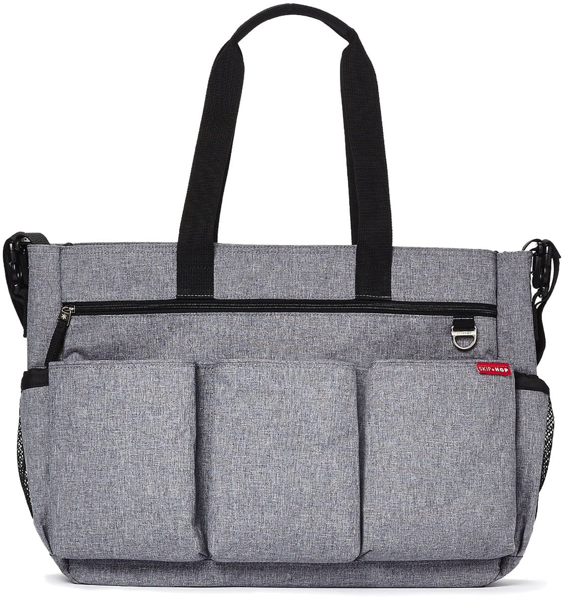 Skip Hop Duo Double Signature Diaper Bag - Heather Grey - 230014