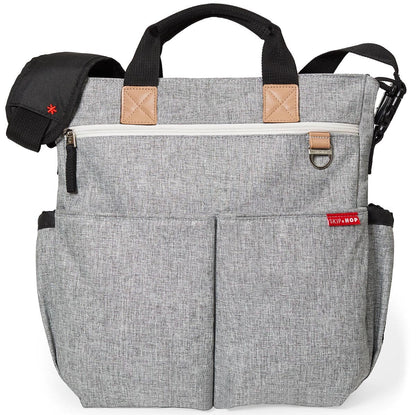 Skip Hop Duo Signature Diaper Bag - Grey Melange - 200326