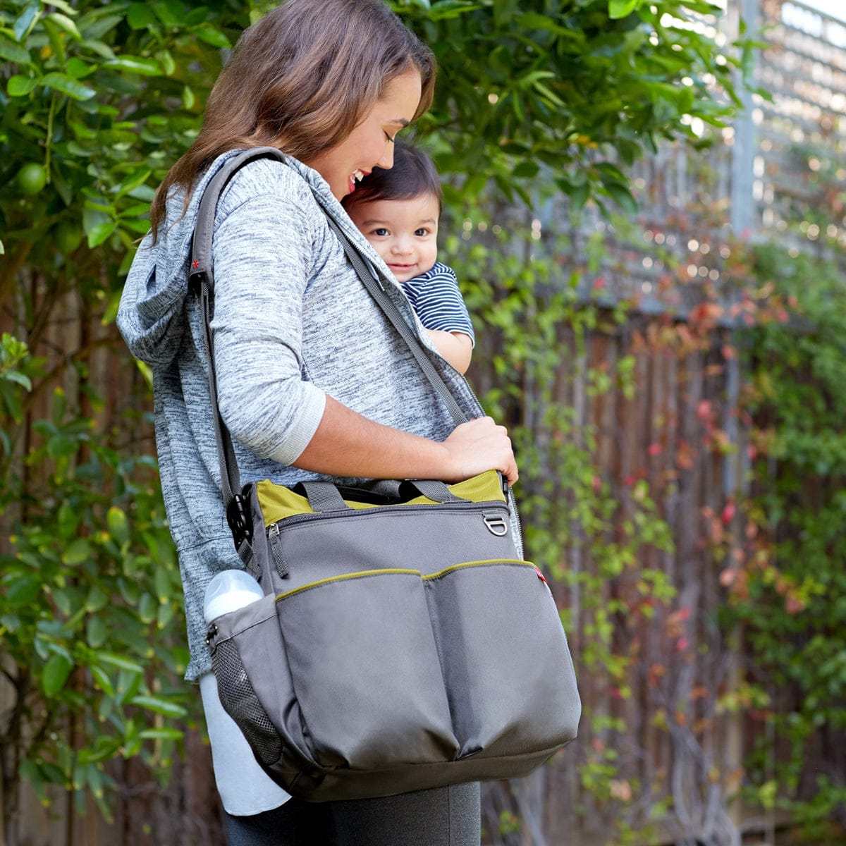 Skip Hop Duo Signature Diaper Bag - Hearts - 200315
