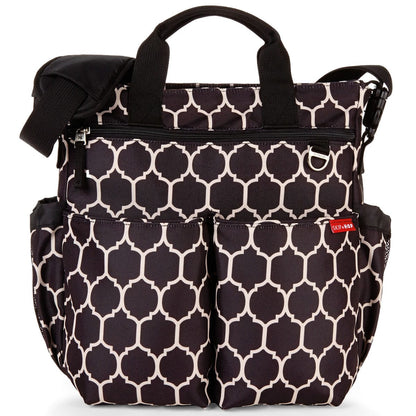 Skip Hop Duo Signature Diaper Bag - Onyx Tile