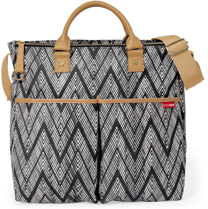 Skip Hop Duo Signature Diaper Bag, Special Edition - Zig Zag Zebra