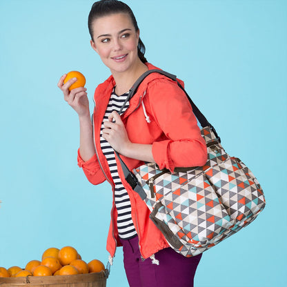 Skip Hop Duo Signature Diaper Bag - Triangles