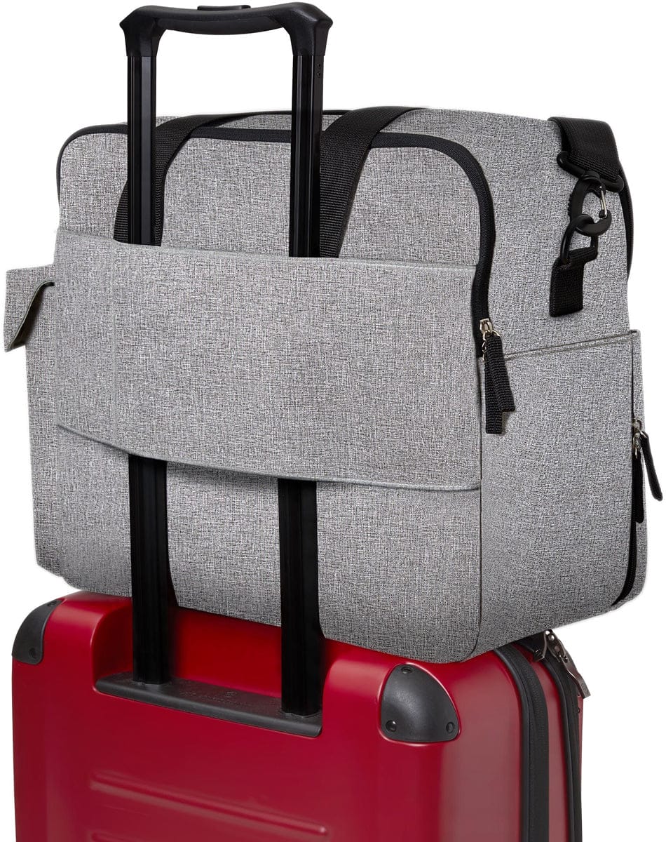 Skip Hop Duo Weekender Diaper Bag - Grey Melange - 201400