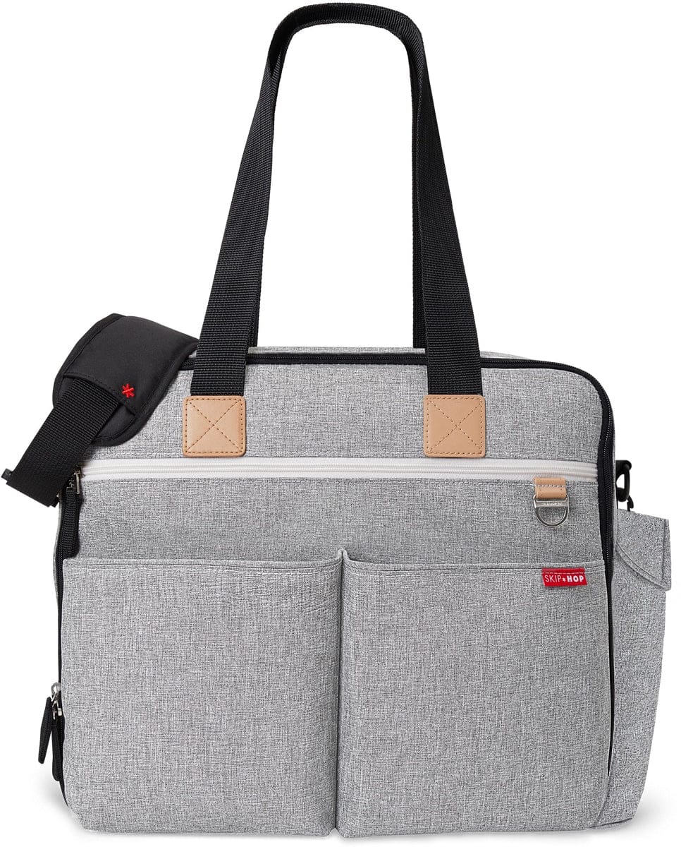Skip Hop Duo Weekender Diaper Bag - Grey Melange - 201400
