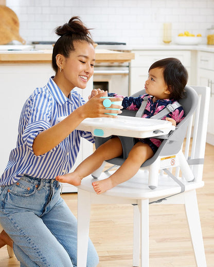Skip Hop EON 4-in-1 High Chair - Grey / White - 9M494410