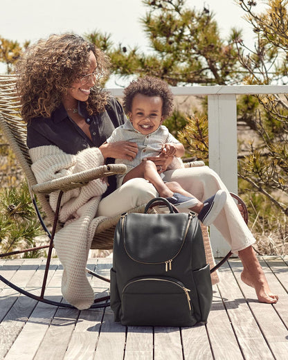 Skip Hop Evermore 6-in-1 Diaper Backpack Set - Black - 9L791310