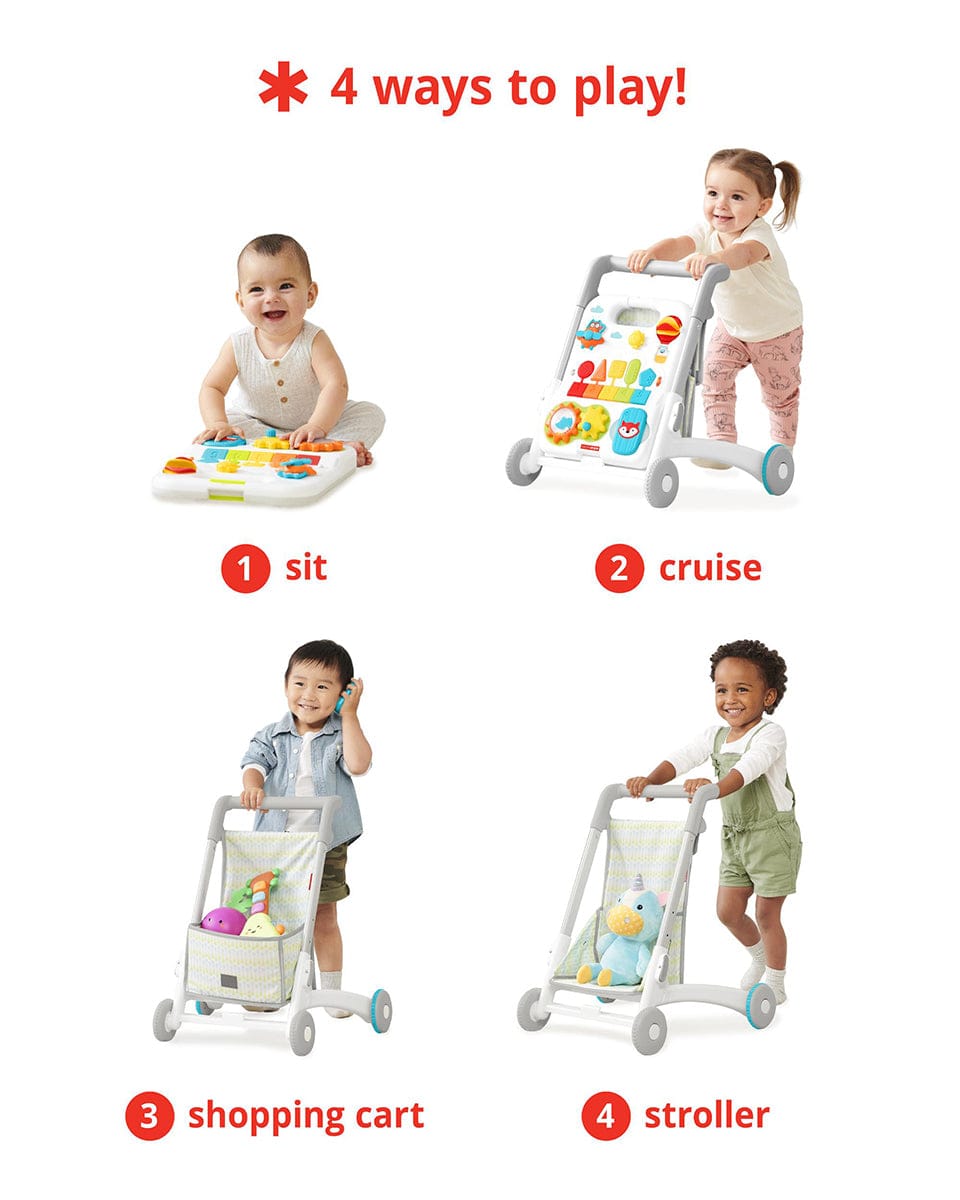 Skip Hop Explore & More Grow Along 4-In-1 Activity Walker - 9J057510
