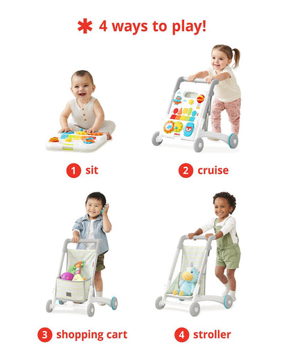 Skip Hop Explore & More Grow Along 4-In-1 Activity Walker - 9J057510