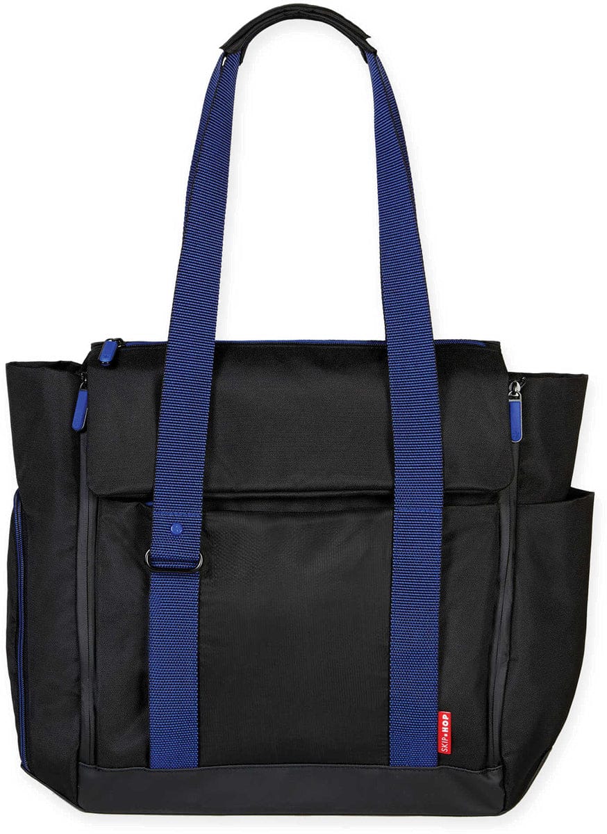 Skip Hop Fit All-Access Diaper Bag - Black/Cobalt - 204200