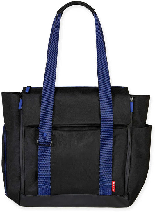 Skip Hop Fit All-Access Diaper Bag - Black/Cobalt - 204200