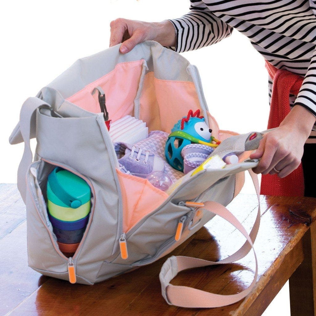 Skip Hop Fit All-Access Diaper Bag - Platinum - 204202