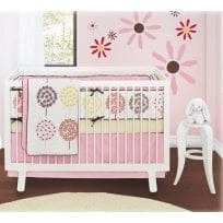 Skip Hop Flower Burst 4 Piece Crib Bedding Set - 276100