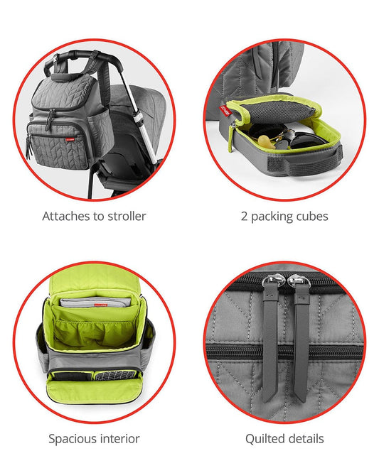 Skip Hop Forma Backpack Diaper Bag - Grey - 203107
