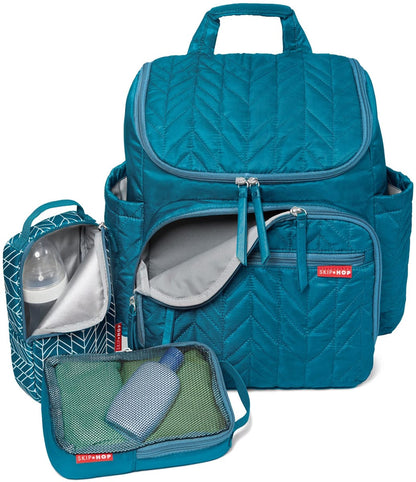 Skip Hop Forma Backpack Diaper Bag  - Peacock