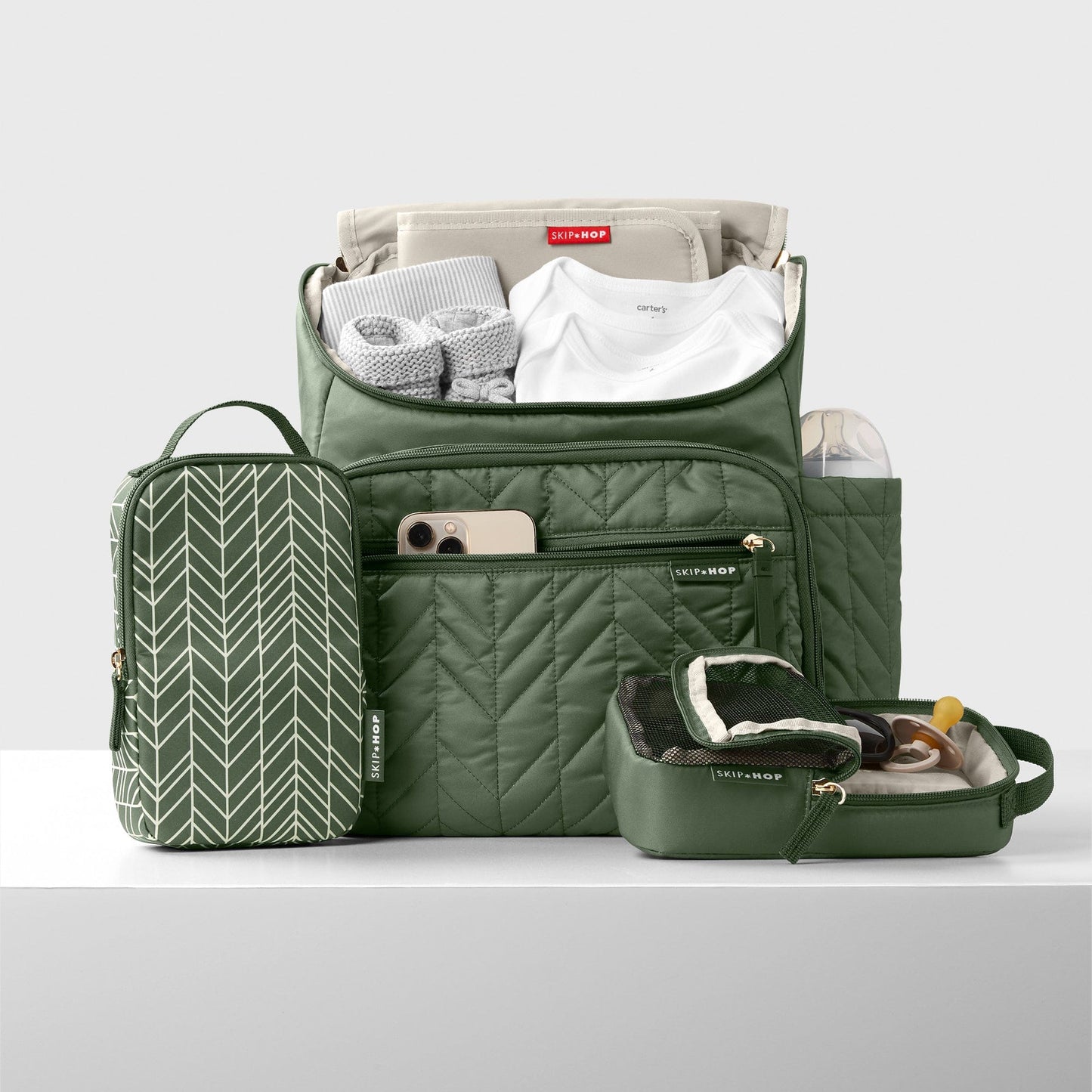 Skip Hop Forma Backpack Diaper Bag - Sage - 9P440710