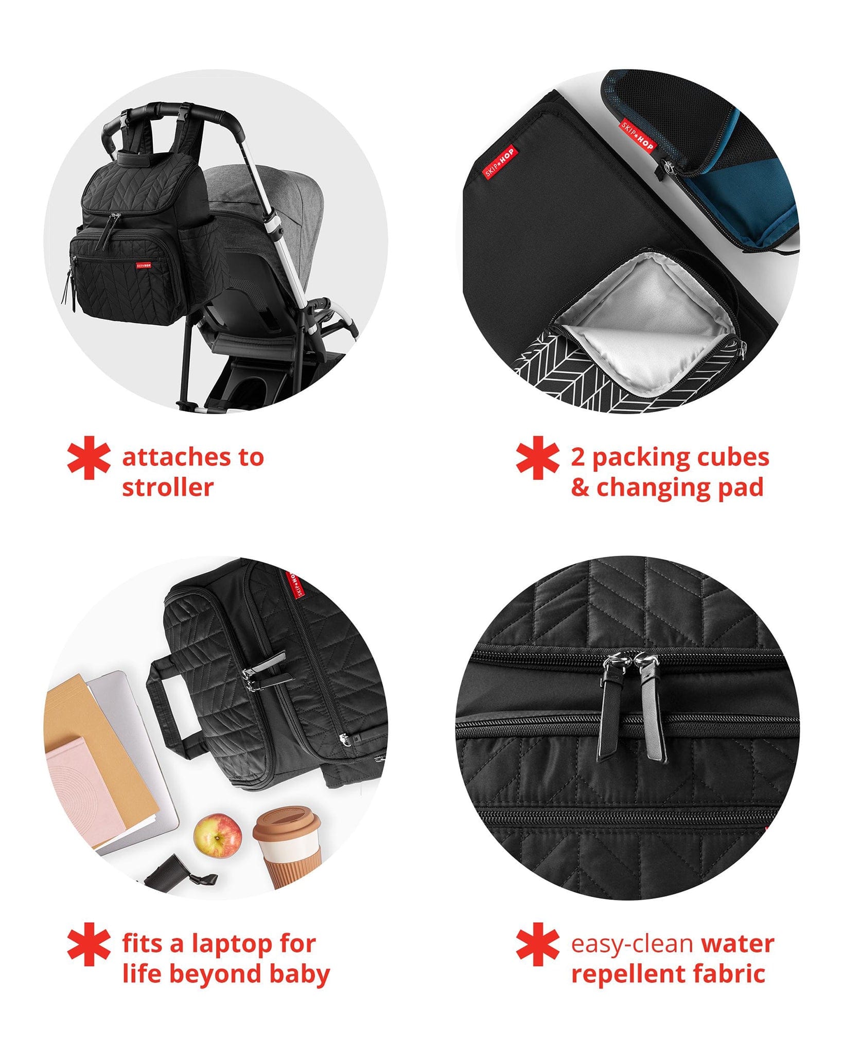 Skip Hop Forma Backpack Diaper Bag - Sage - 9P440710