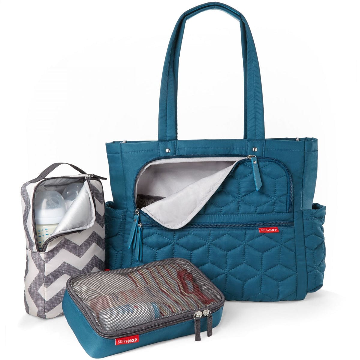 Skip Hop Forma Pack & Go Tote Diaper Bag - Peacock