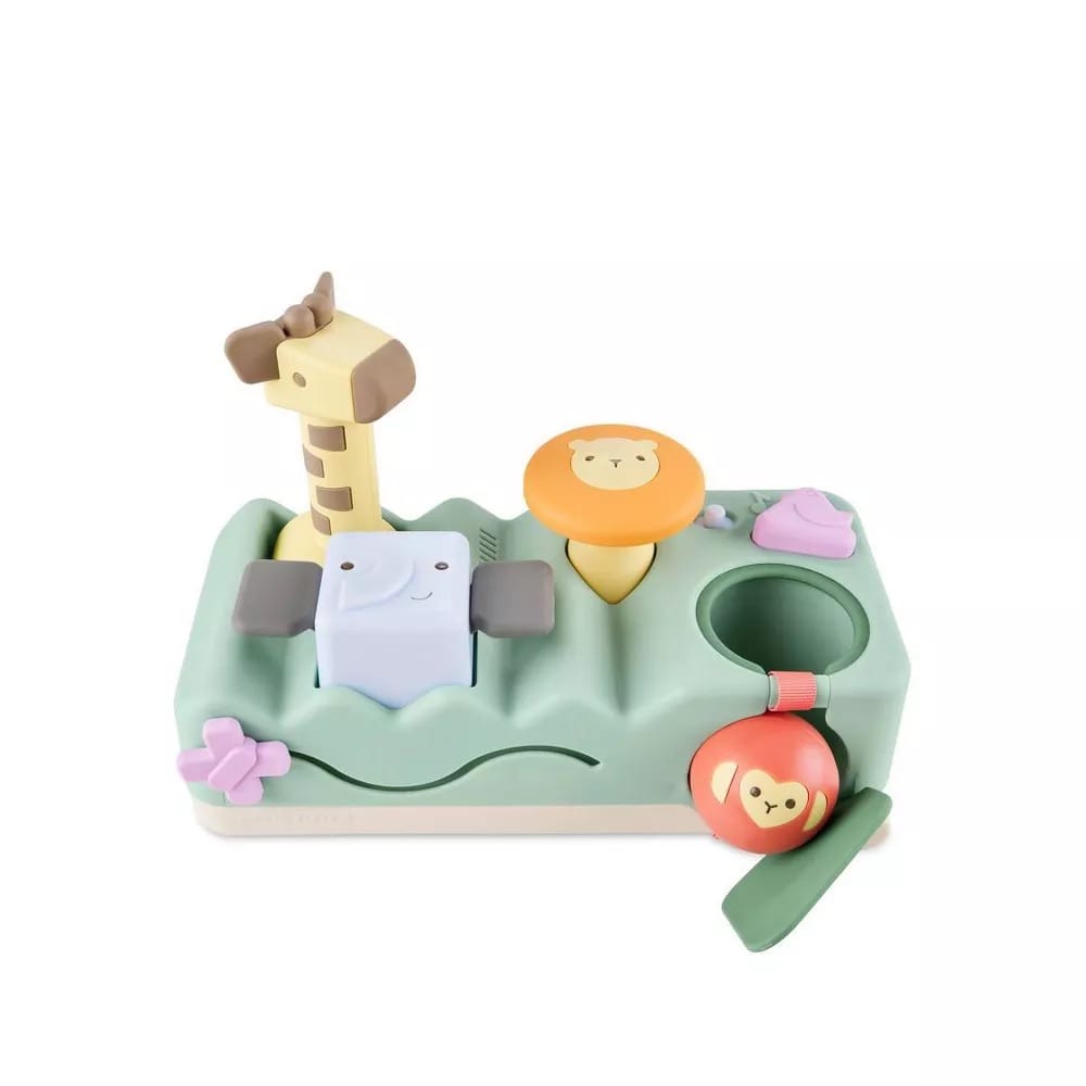 Skip Hop Geometric Wonders Hammering and Pounding Baby Bench Toy - 9T468610