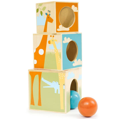 Skip Hop Giraffe Safari Nest & Play Blocks - 184304