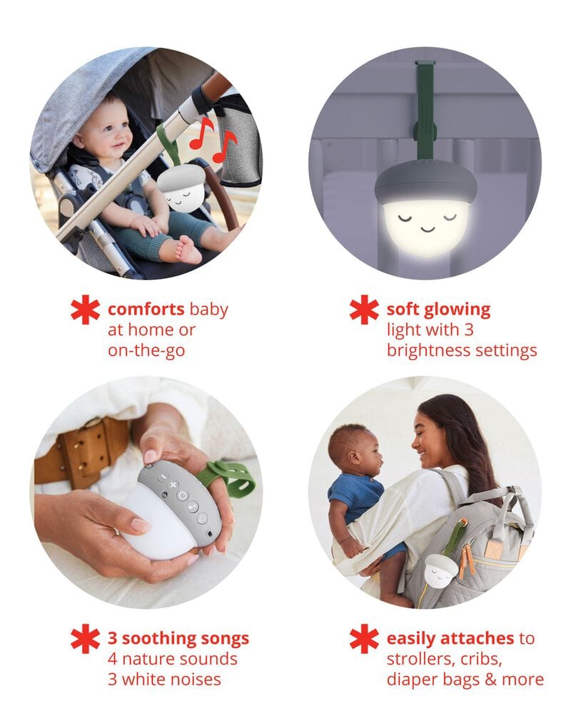 Skip Hop Glow With Me Portable Acorn Sound Machine - 9O214310