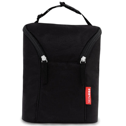Skip Hop Grab & Go Double Bottle Bag - Black - 205304