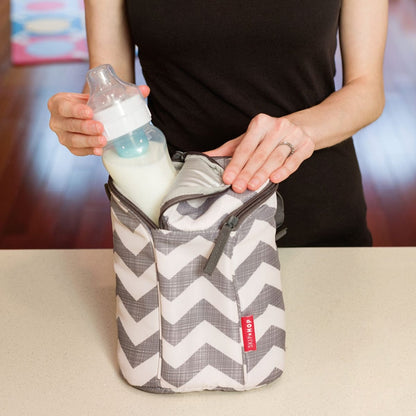 Skip Hop Grab & Go Double Bottle Bag - Hearts