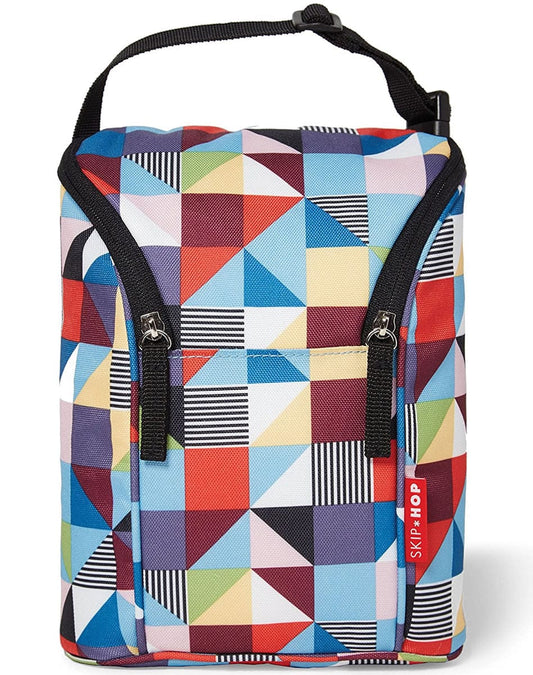 Skip Hop Grab & Go Double Bottle Bag - Prism - 205312