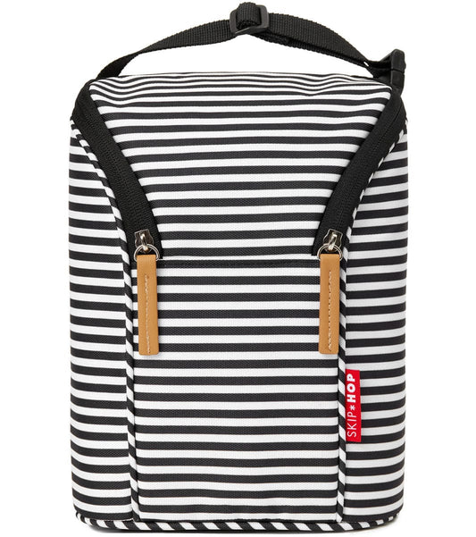 Skip Hop Grab & Go Double Bottle Bag - Stripe - 205316