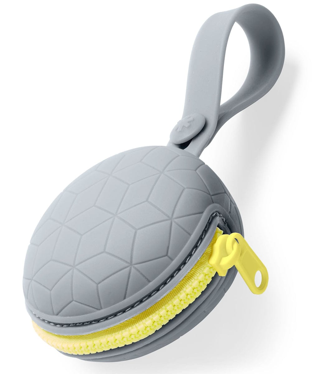 Skip Hop Grab & Go Silicone Pacifier Holder - Grey - 500125