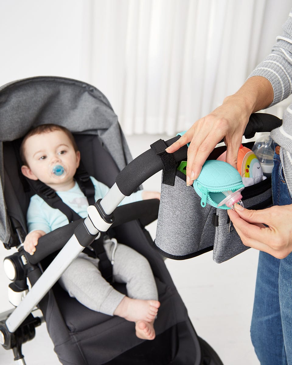 Skip Hop Grab & Go Silicone Pacifier Holder - Teal - 9J600410