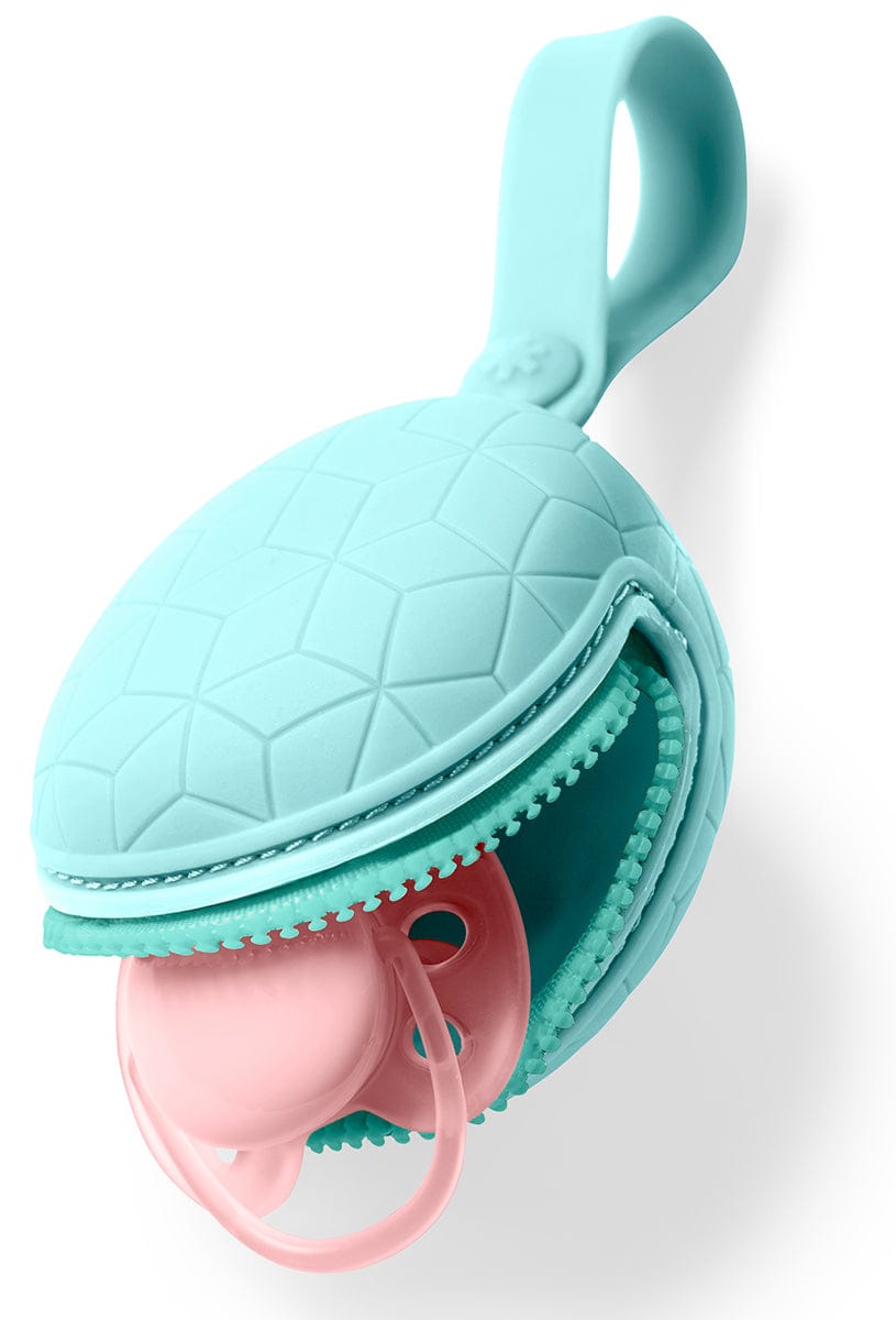 Skip Hop Grab & Go Silicone Pacifier Holder - Teal - 9J600410