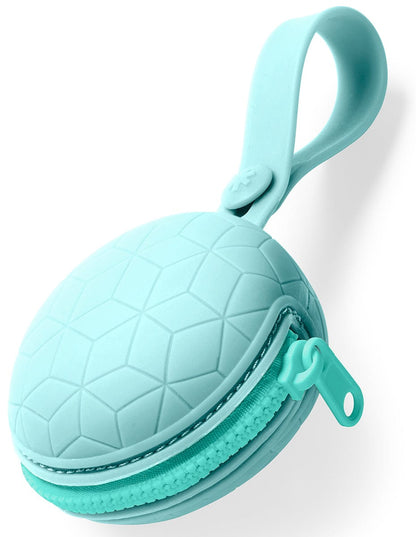 Skip Hop Grab & Go Silicone Pacifier Holder - Teal - 9J600410