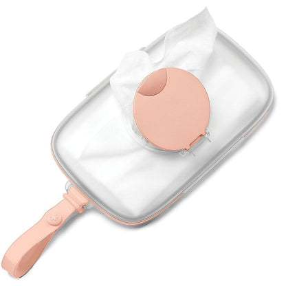 Skip Hop Grab & Go Snug Seal Wipes Case - Blush