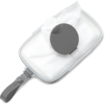 Skip Hop Grab & Go Snug Seal Wipes Case - Grey - 234151