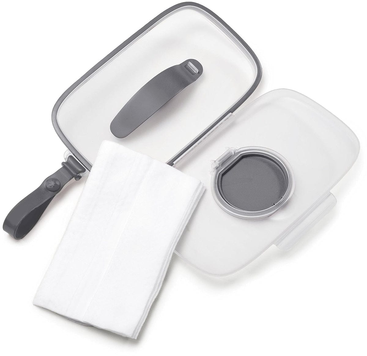 Skip Hop Grab & Go Snug Seal Wipes Case - Grey - 234151