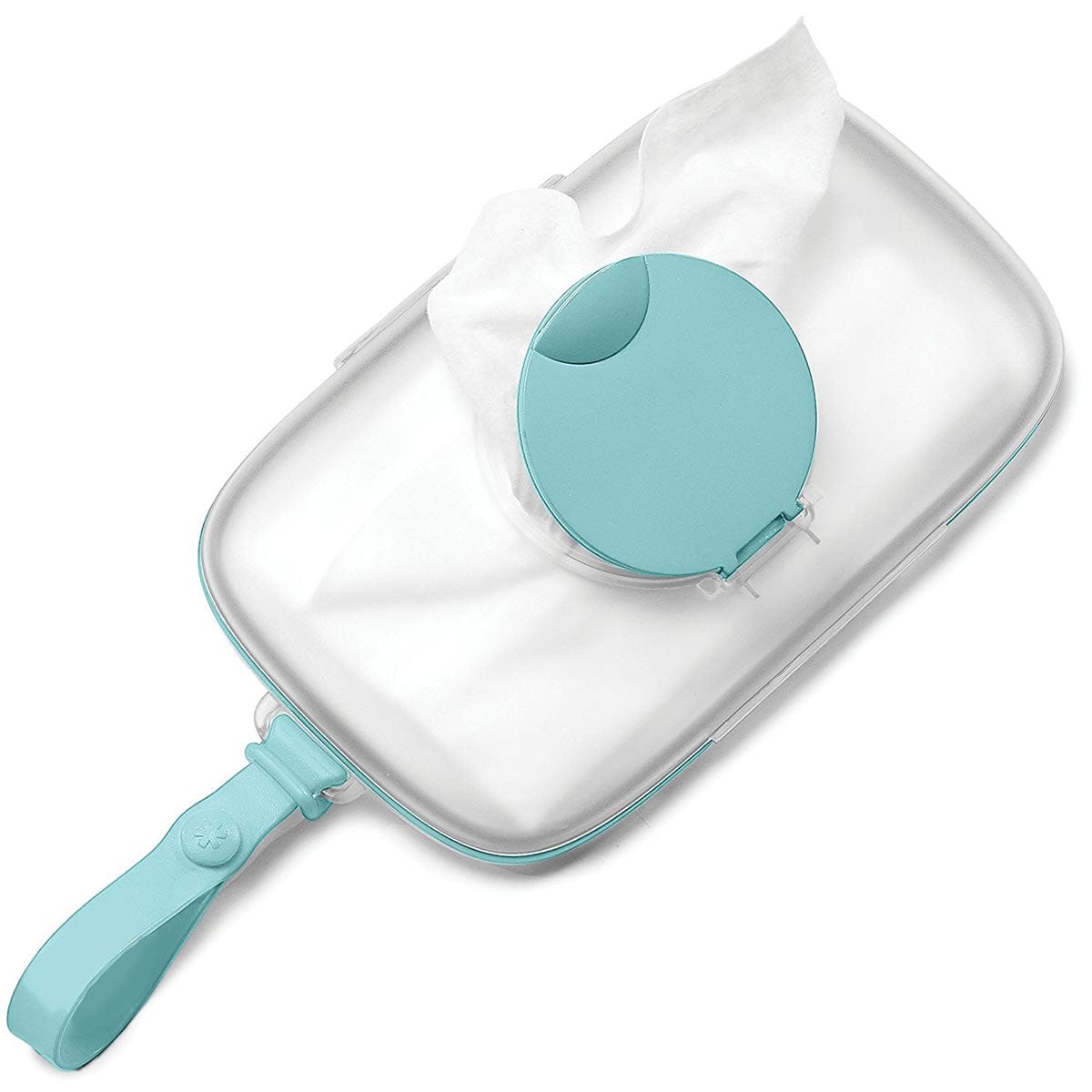 Skip Hop Grab & Go Snug Seal Wipes Case - Light Teal