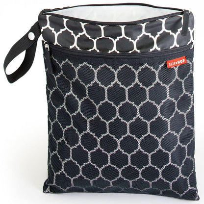 Skip Hop Grab & Go Wet/Dry Bag - Onyx Tile