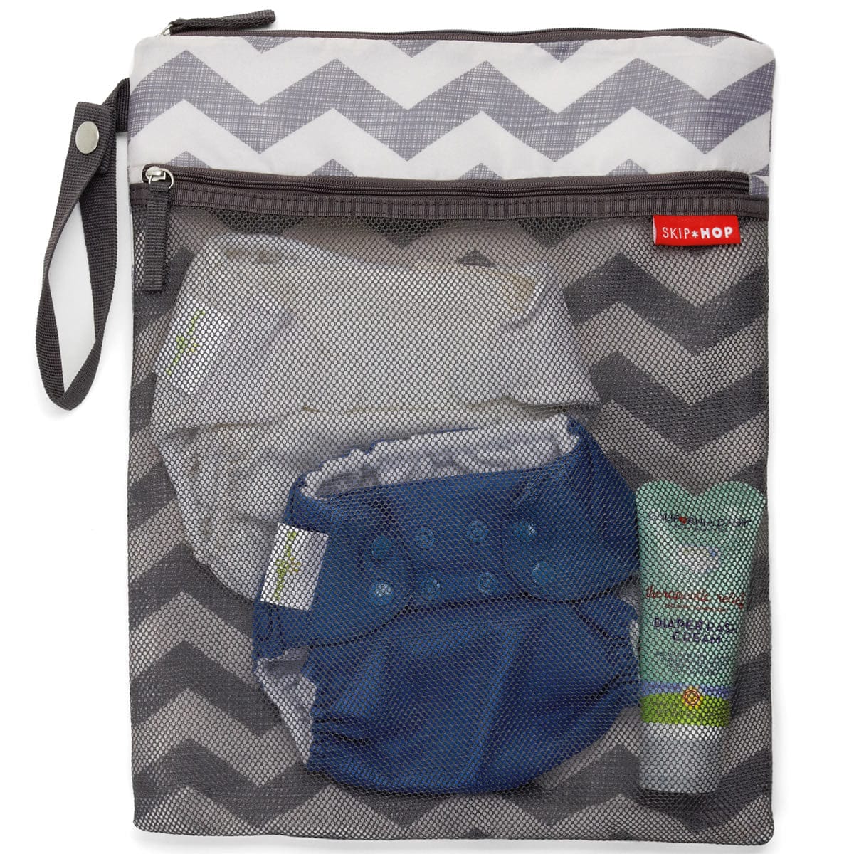 Skip Hop Grab & Go Wet/Dry Bag - Onyx Tile