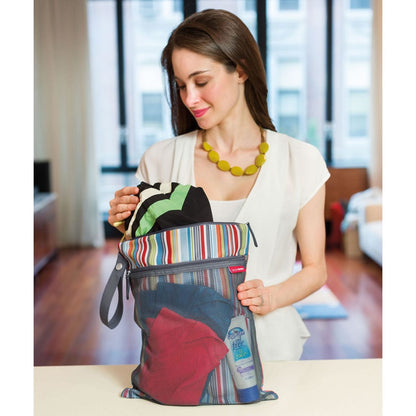 Skip Hop Grab & Go Wet/Dry Bag - Triangles