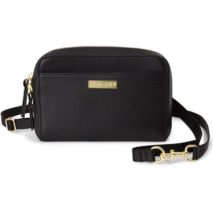 Skip Hop Greenwich Convertible Hip Pack Diaper Bag - Black