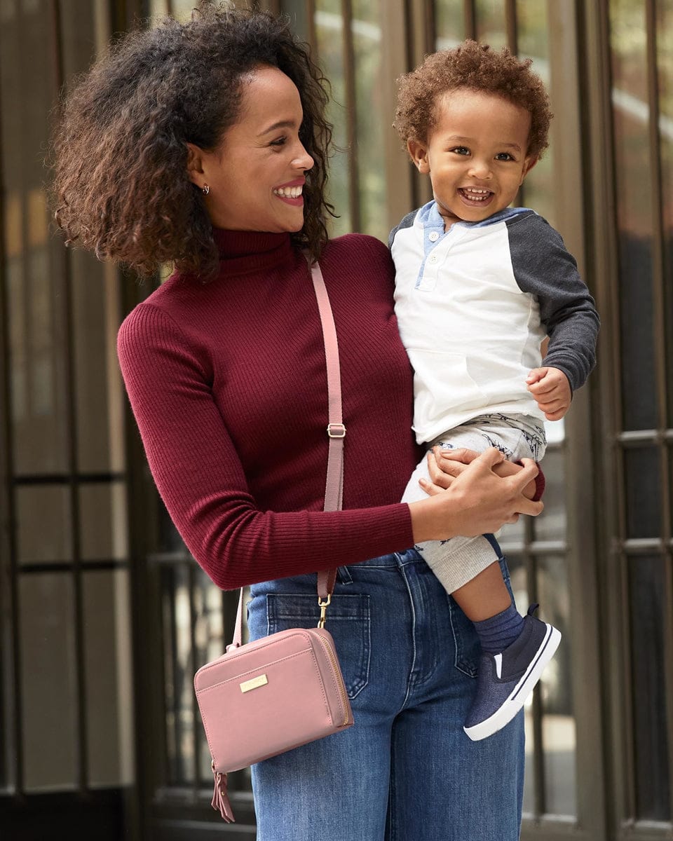 Skip Hop Greenwich Convertible Hip Pack Diaper Bag - Dusty Rose - 200609