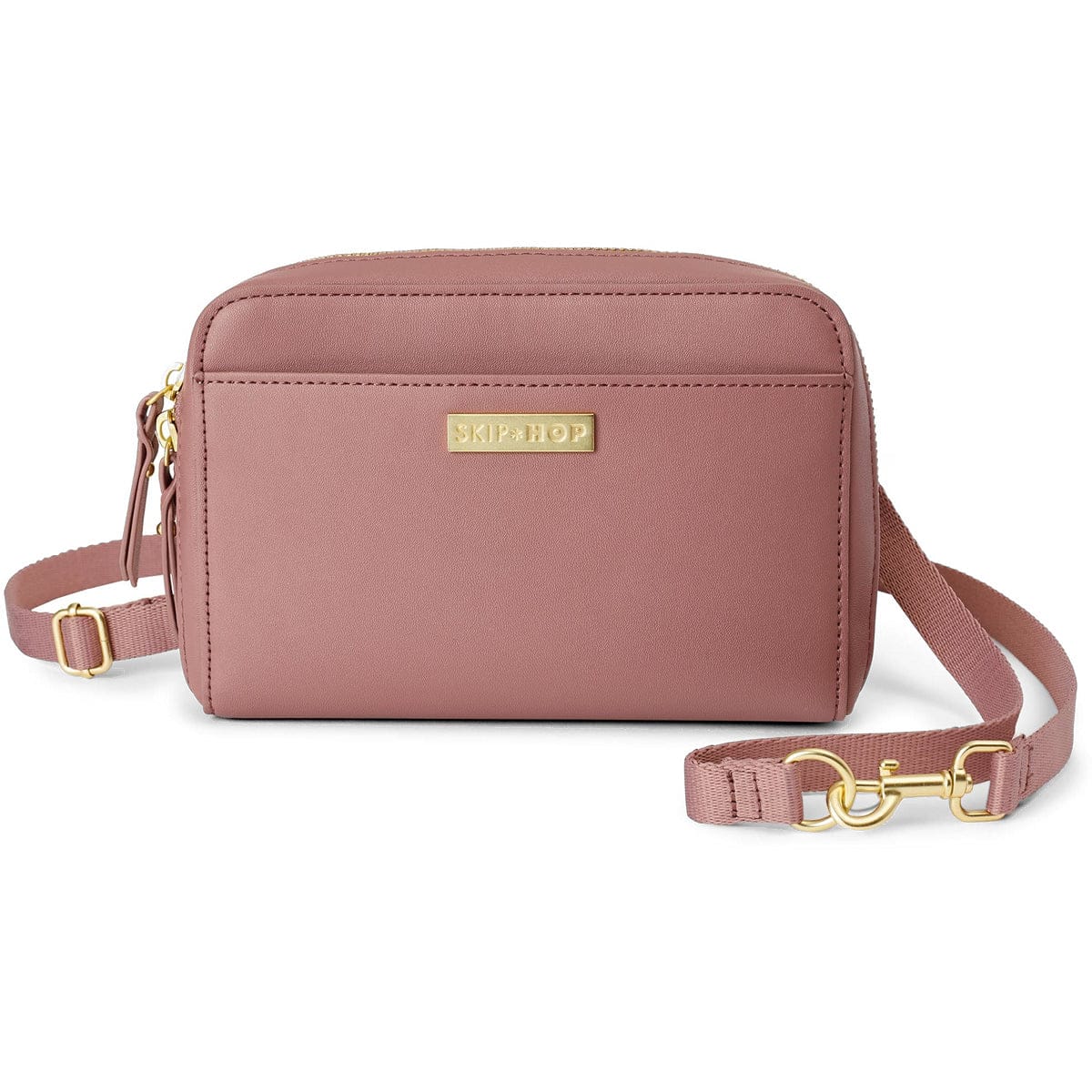 Skip Hop Greenwich Convertible Hip Pack Diaper Bag - Dusty Rose - 200609