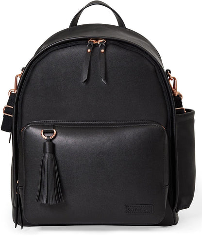 Skip Hop Greenwich Simply Chic Backpack Diaper Bag  - Black
