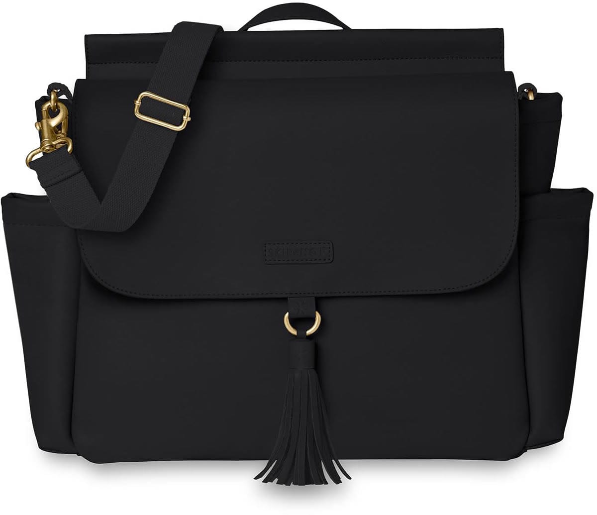 Skip Hop Greenwich Simply Chic Convertible Backpack Diaper Bag - Black