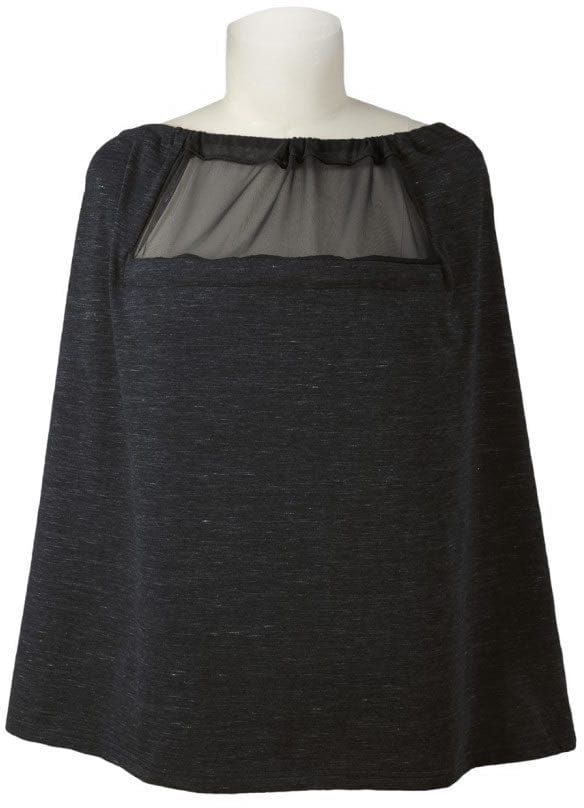 Skip Hop Hide & Chic Nursing Scarf - Black Heather - 274100