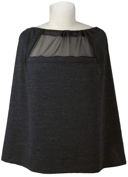 Skip Hop Hide & Chic Nursing Scarf - Black Heather - 274100