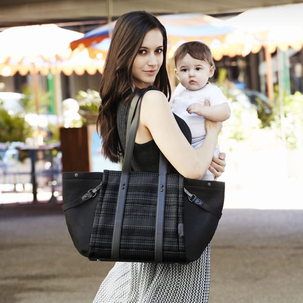 Skip Hop Highline Tote Diaper Bag - Black Granite - 200575