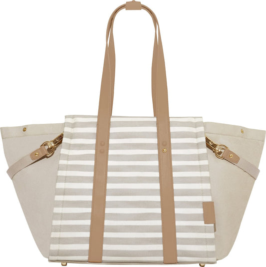 Skip Hop Highline Tote Diaper Bag - Oyster Stripe - 200576